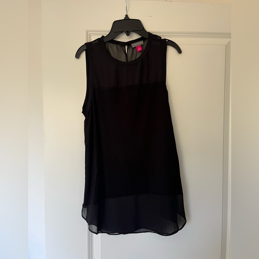 Vince Camuto Black Tank/blouse!